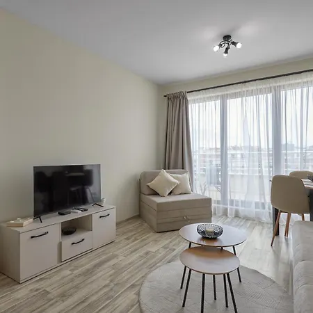 Apartment морски вълни- комплекс хоризонт, първа линия, безплатен паркинг Sozopol